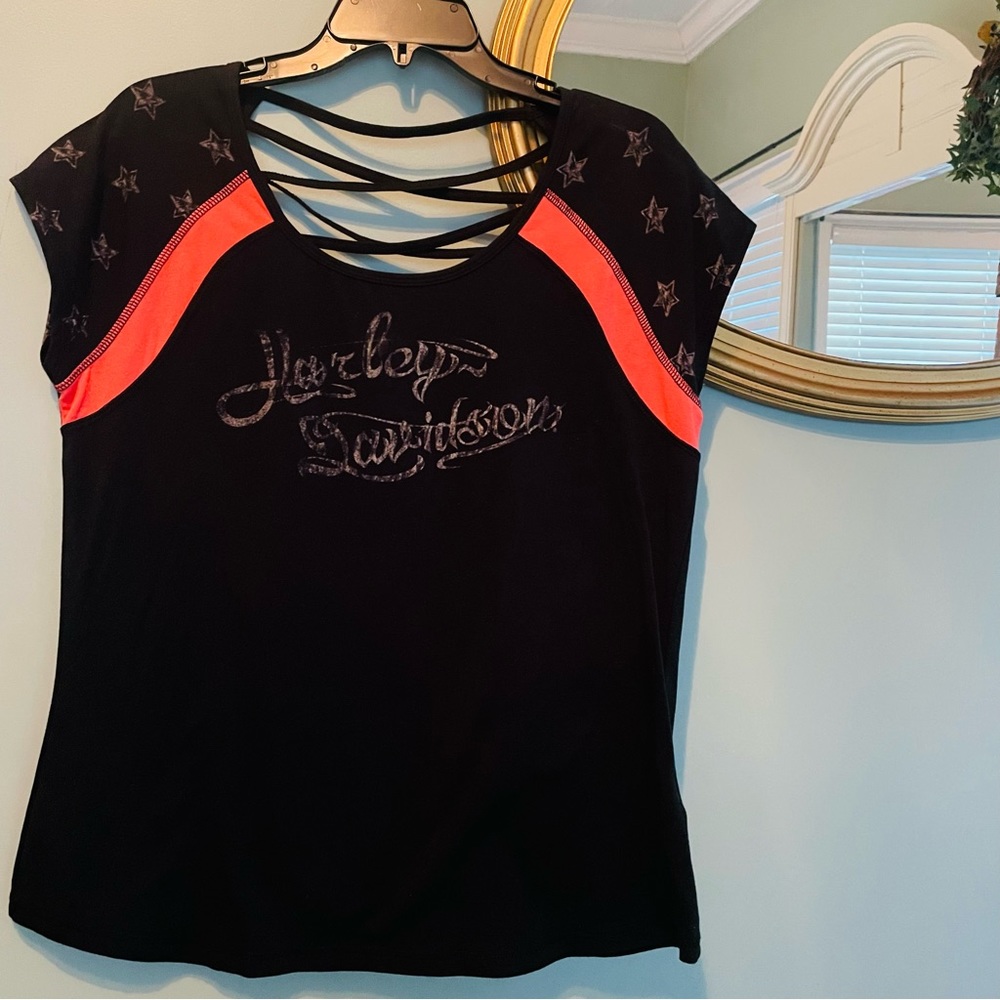 Harley Davison T-shirt extra large ,lightweight fabric, very cute